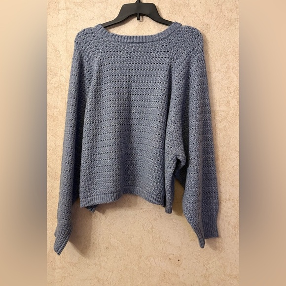 a.n.a Womens Crew Neck Long Sleeve Pullover Sweater(Bust 46”Length: 21”) - Picture 2 of 5